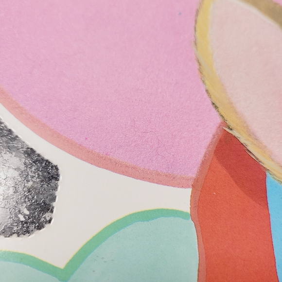 Valentines Cutouts Vintage Eureka with Felt Embellishments Set of 6 - Picture 12 of 13